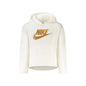 Nike Felpa Maniche Lunghe Unisex Bianca Stampa Logo Felpe Bianco - foto prodotto