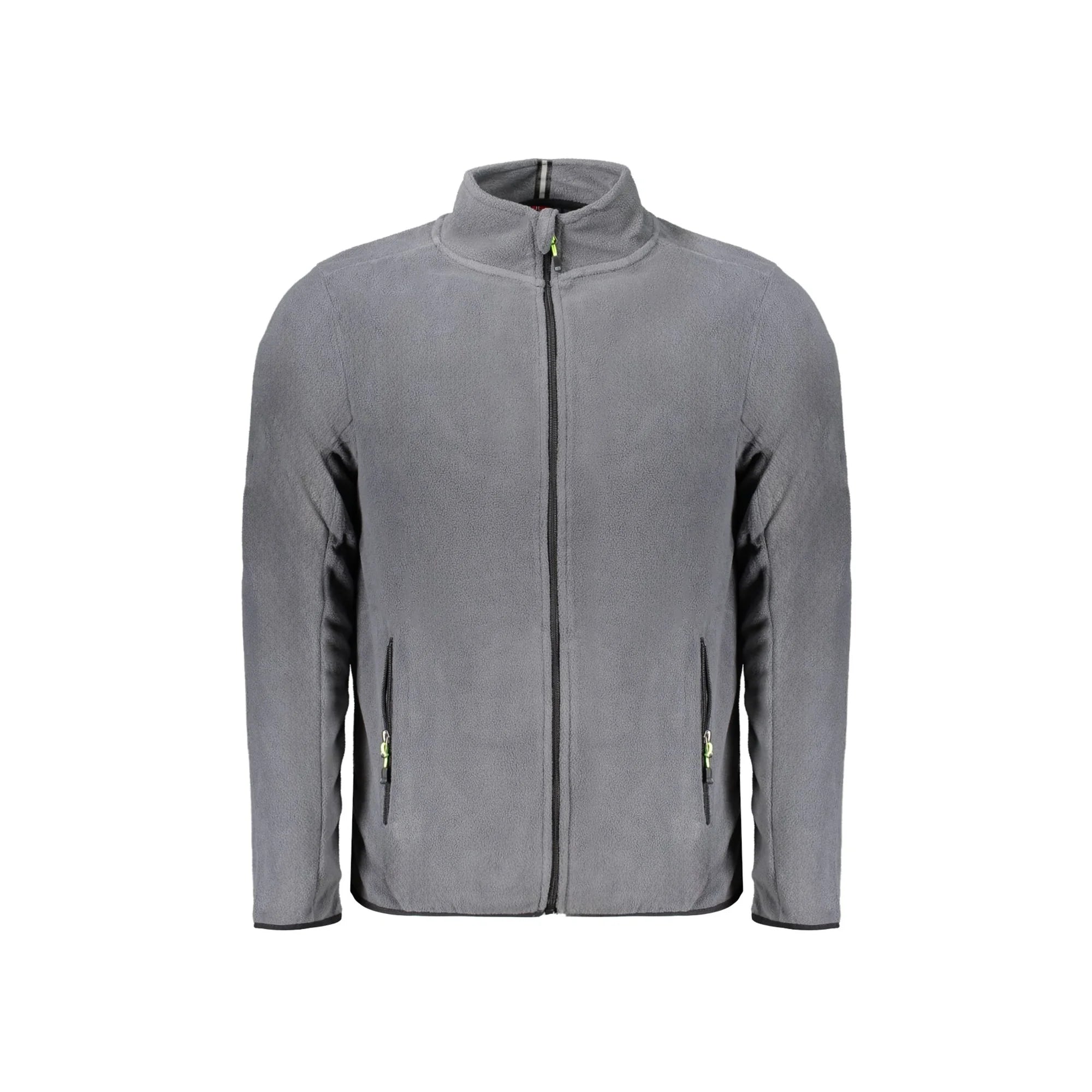 NORWAY 1963 FELPA CON ZIP UOMO GRIGIO