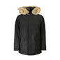 Woolrich Giubbotto Maniche Lunghe Uomo Nero Cappuccio con Pelo Removibile Giubbotti e Giacche - foto prodotto