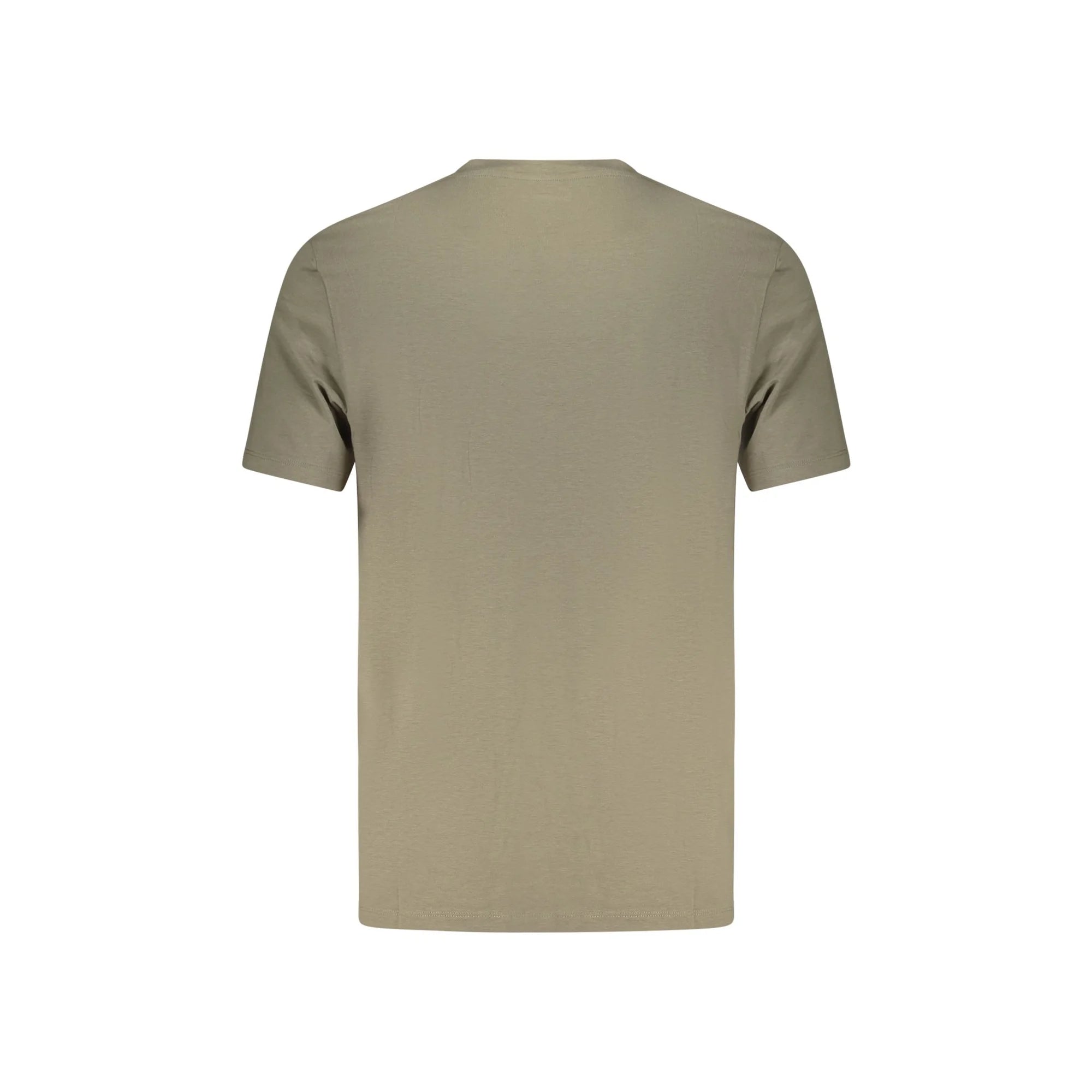 GUESS JEANS T-SHIRT MANICHE CORTE UOMO VERDE