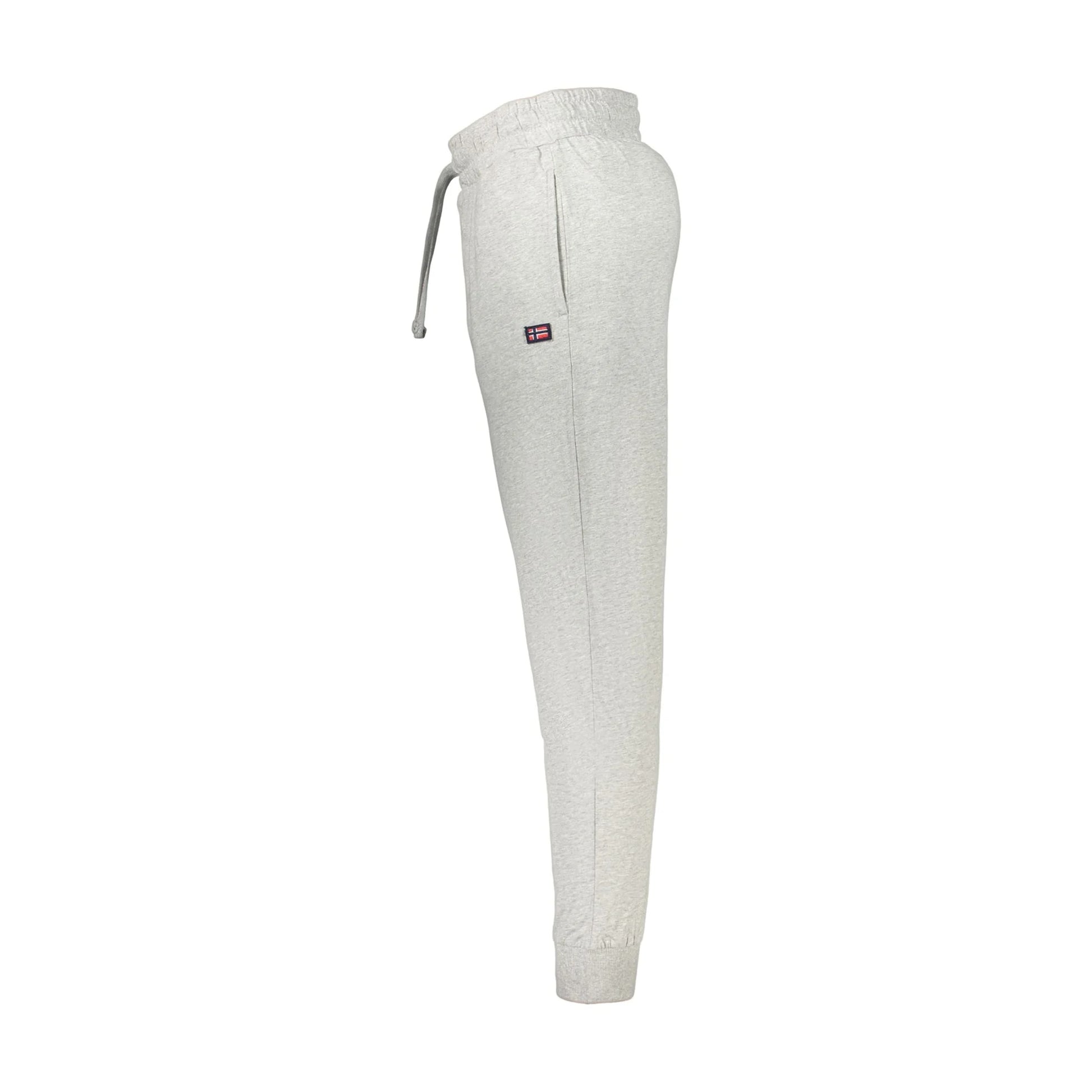 Norway 1963 Pantaloni Tuta Lungo Uomo Grigio Logo - vista 3