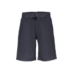 Boss Bermuda Masculino Azul com Logo