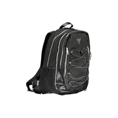 Guess Jeans Zaino Uomo Neri Logo Zaini nero - vista 3