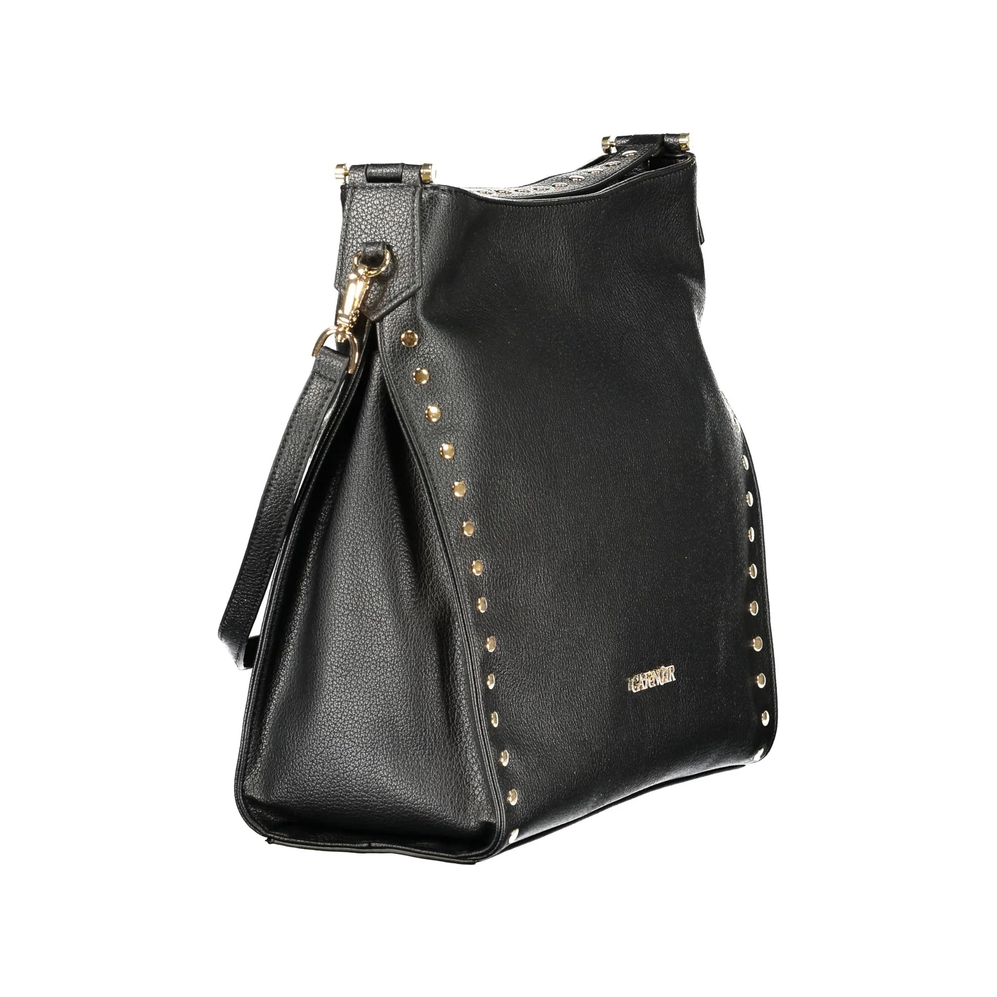Cafenoir Borsa a Spalla Donna Nera Chiusura con Zip Borse nero - vista 3