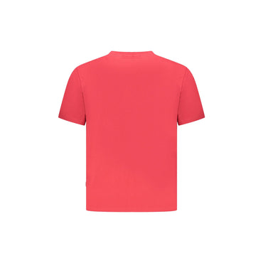 Pepe Jeans T-Shirt Maniche Corte Uomo Rossa Ricamo rosso - vista 2