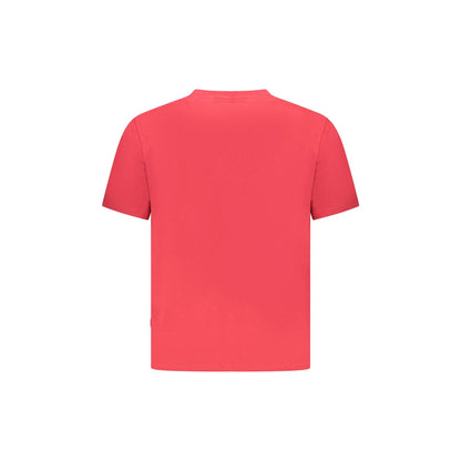 Pepe Jeans T-Shirt Maniche Corte Uomo Rossa Ricamo rosso - vista 2