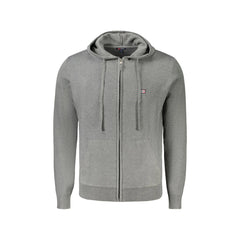 Norway 1963 Pulover Cardigan Bărbați Gri Broderie