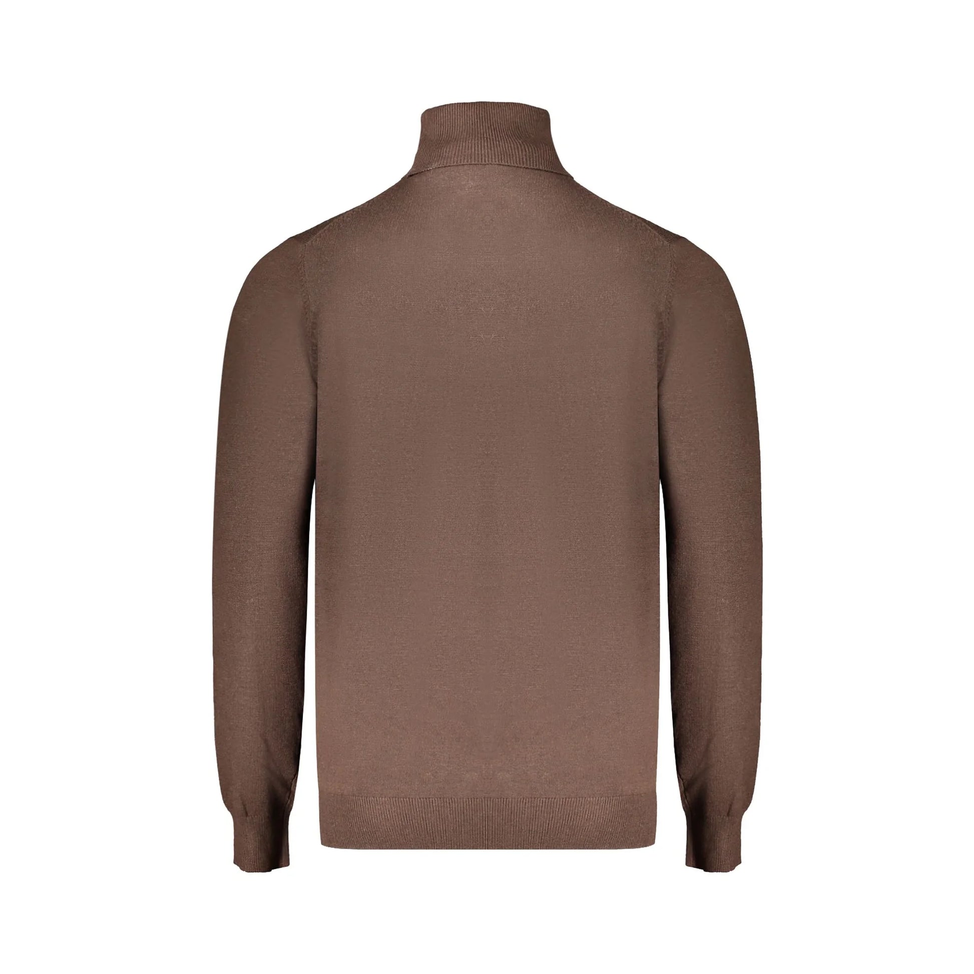 Norway 1963 Maglia Uomo Marrone Dolcevita con Ricamo e Logo Maglie - vista 2