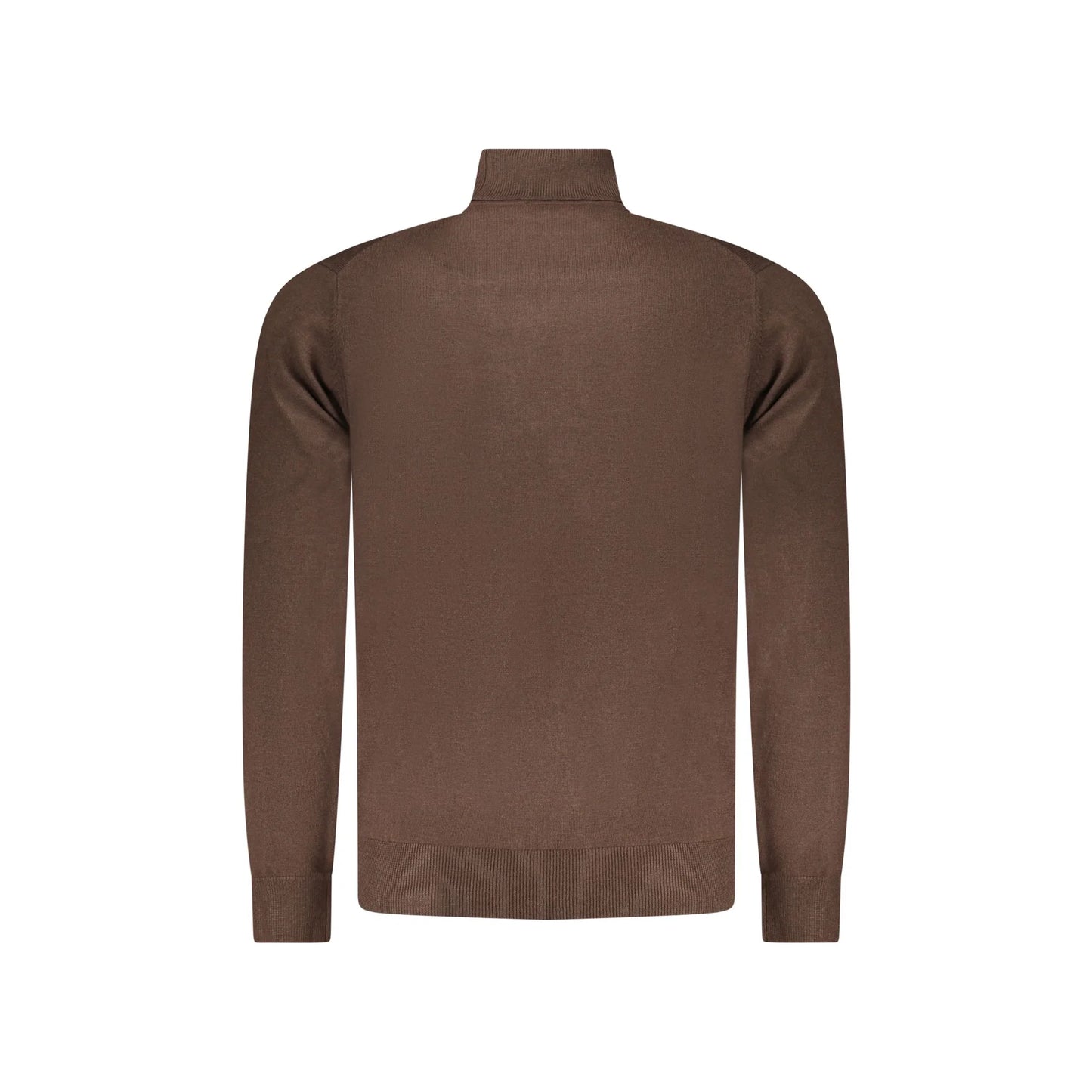Norway 1963 Maglione Uomo Marrone Ricamo Maglie - vista 2