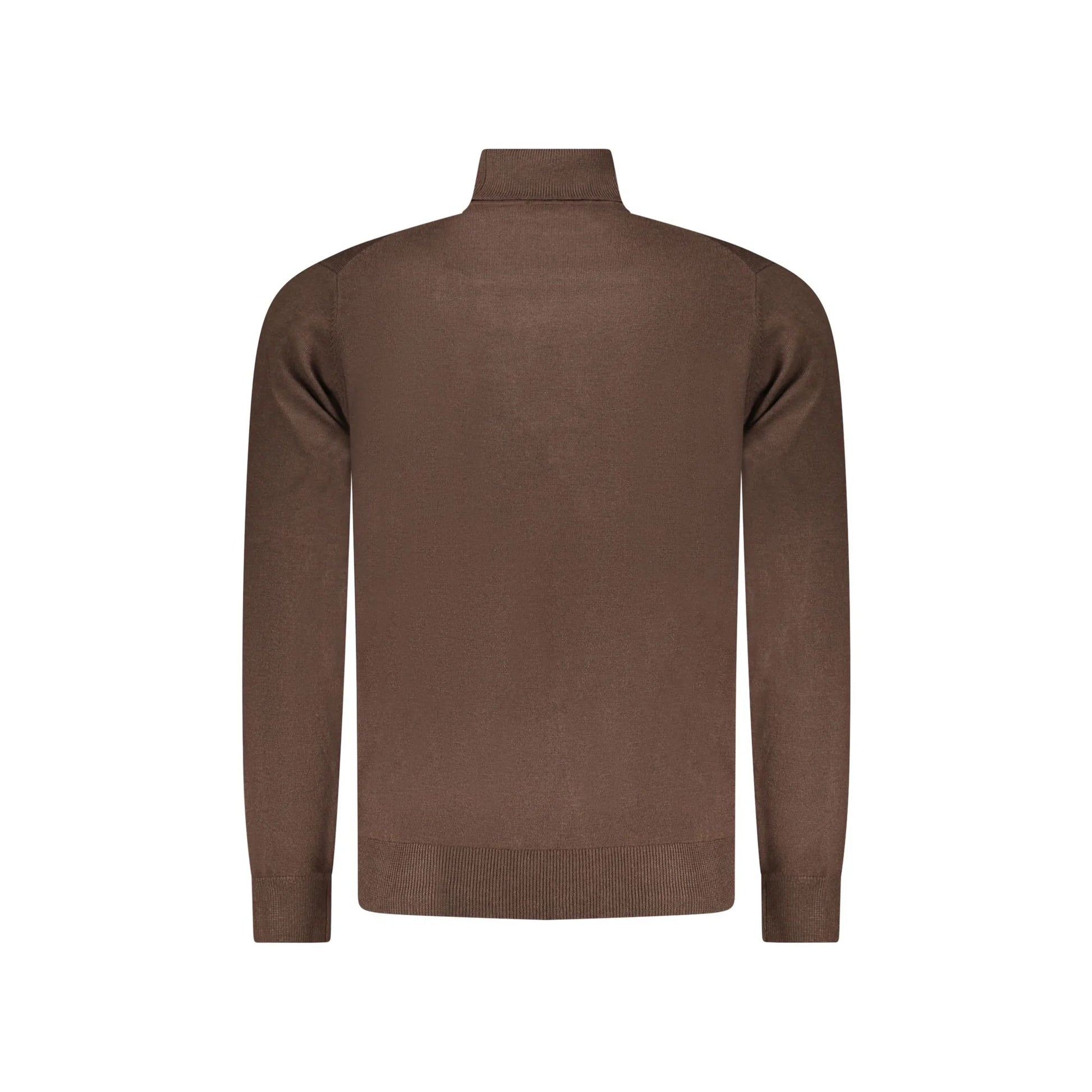 Norway 1963 Maglione Uomo Marrone Ricamo Maglie - vista 2