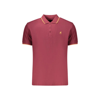 U.S. GRAND POLO MANICHE CORTE UOMO ROSSO