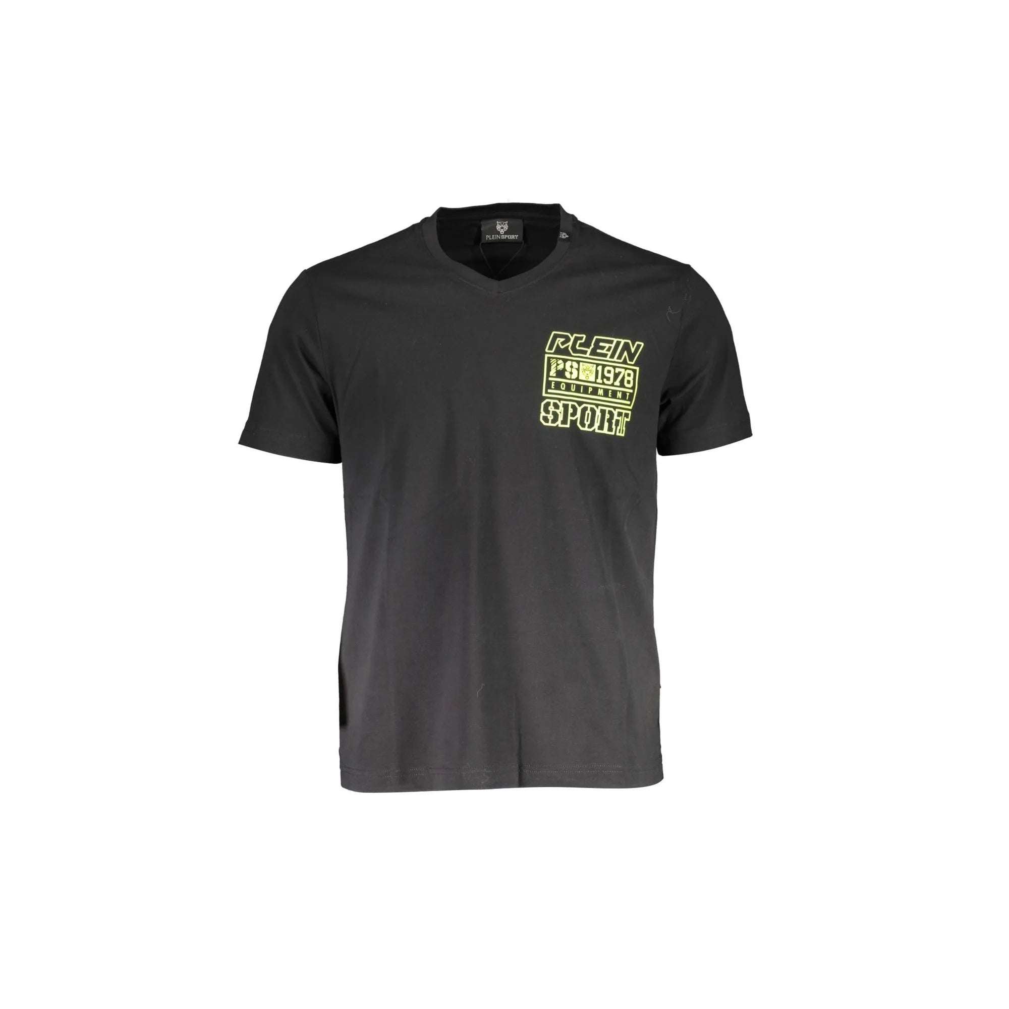 PLEIN SPORT T-SHIRT MANICHE CORTE UOMO NERO