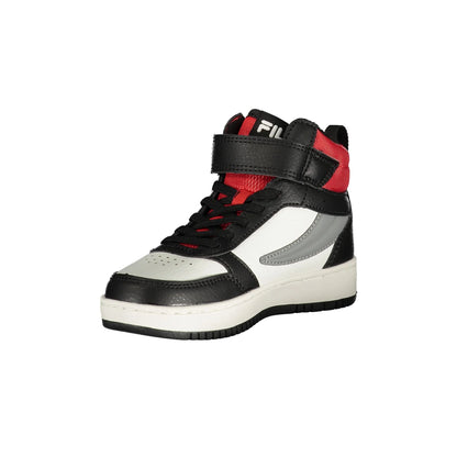 Fila Sneakers Bambino Bianche Alte Strappo Logo unisex bianco - vista 3