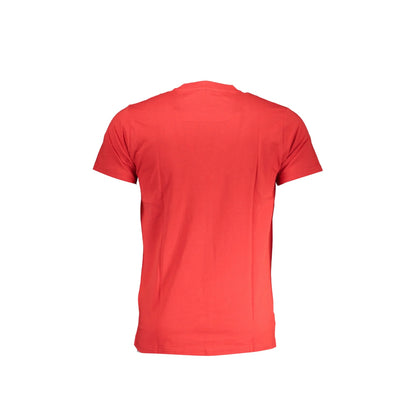 Cavalli Class T-Shirt Maniche Corte Uomo Rossa Stampa rosso - vista 2