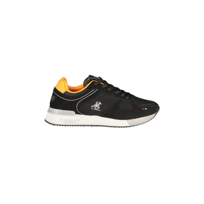 U.S. Grand Sneakers Uomo Nere Ricamo Nero - foto prodotto