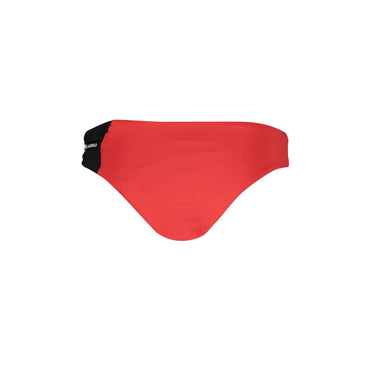 Karl Lagerfeld Beachwear Costume Mare Donna Rosso Dettagli a Contrasto - vista 2