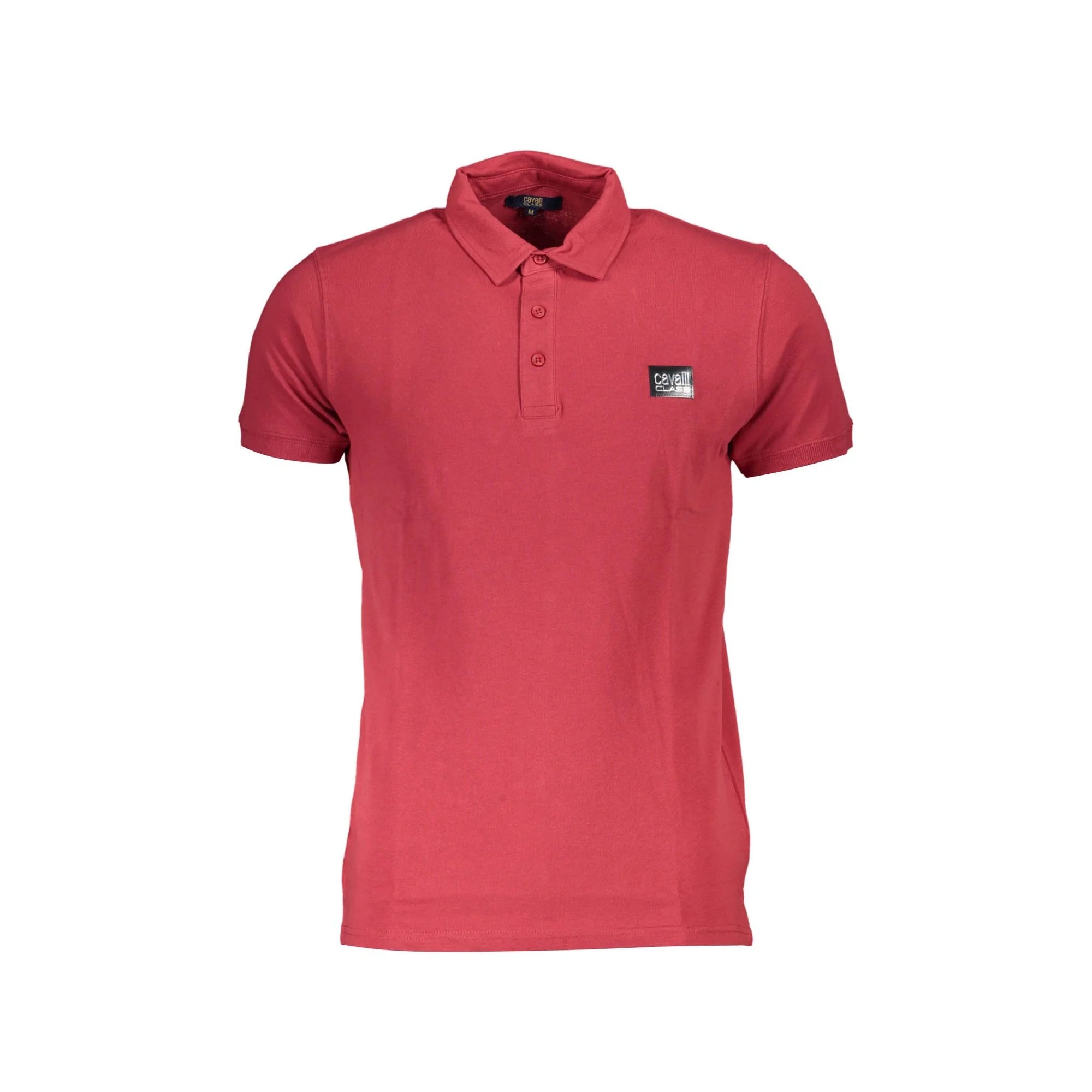 CAVALLI CLASS POLO MANICHE CORTE UOMO ROSSO