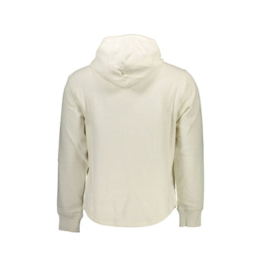 Calvin Klein Felpa Maniche Lunghe Uomo Bianca Ricamo Felpe bianco - vista 2
