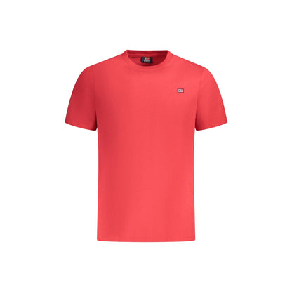 Norway 1963 T-Shirt Maniche Corte Uomo Rossa Logo Rosso - foto prodotto