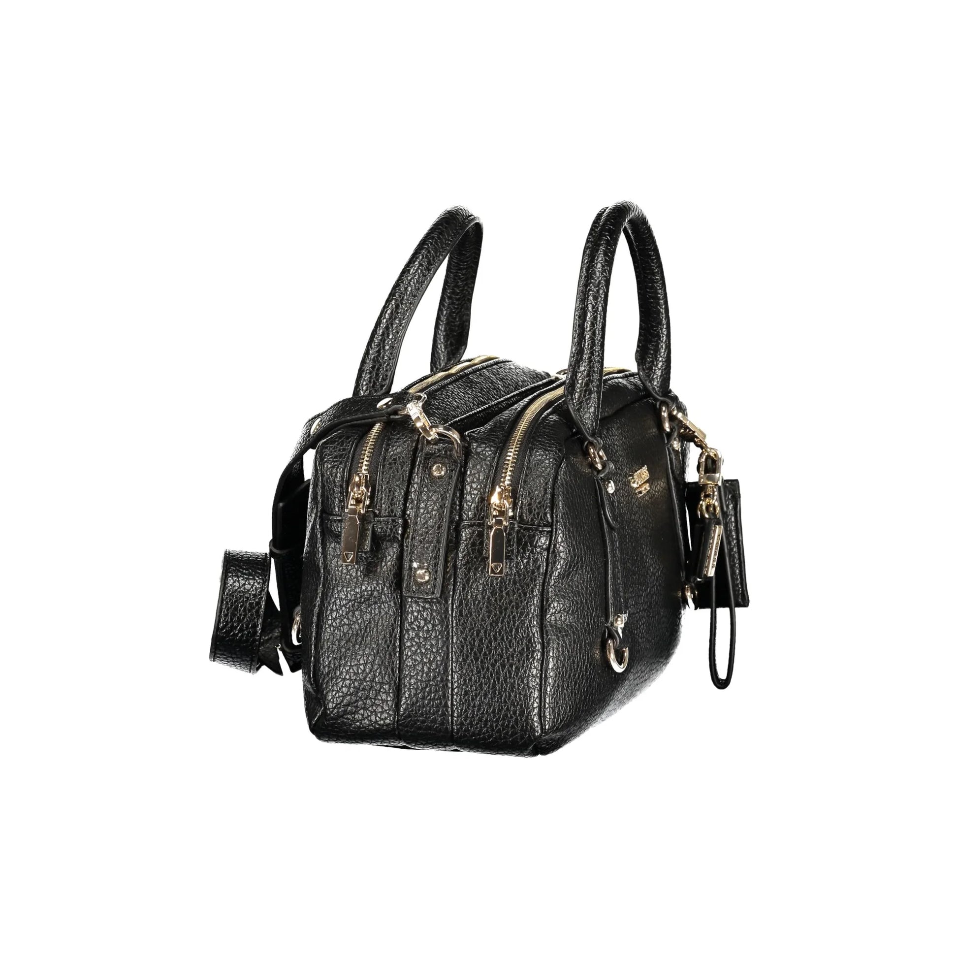Guess Jeans Borsa a Tracolla Donna Nera Logo Borse nero - vista 3