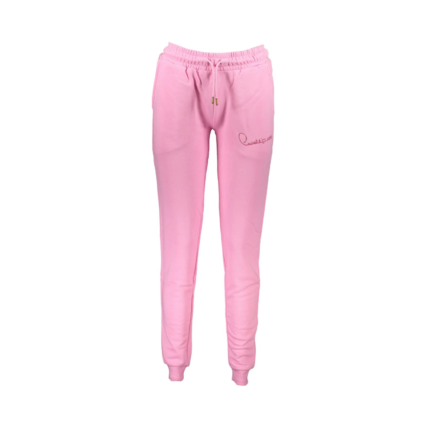Cavalli Class Pantaloni Donna Rosa Ricamo - foto prodotto