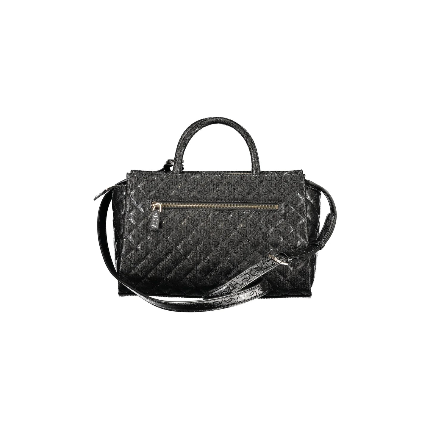 Guess Jeans Borsa a Tracolla Donna Nera Logo Borse nero - vista 2