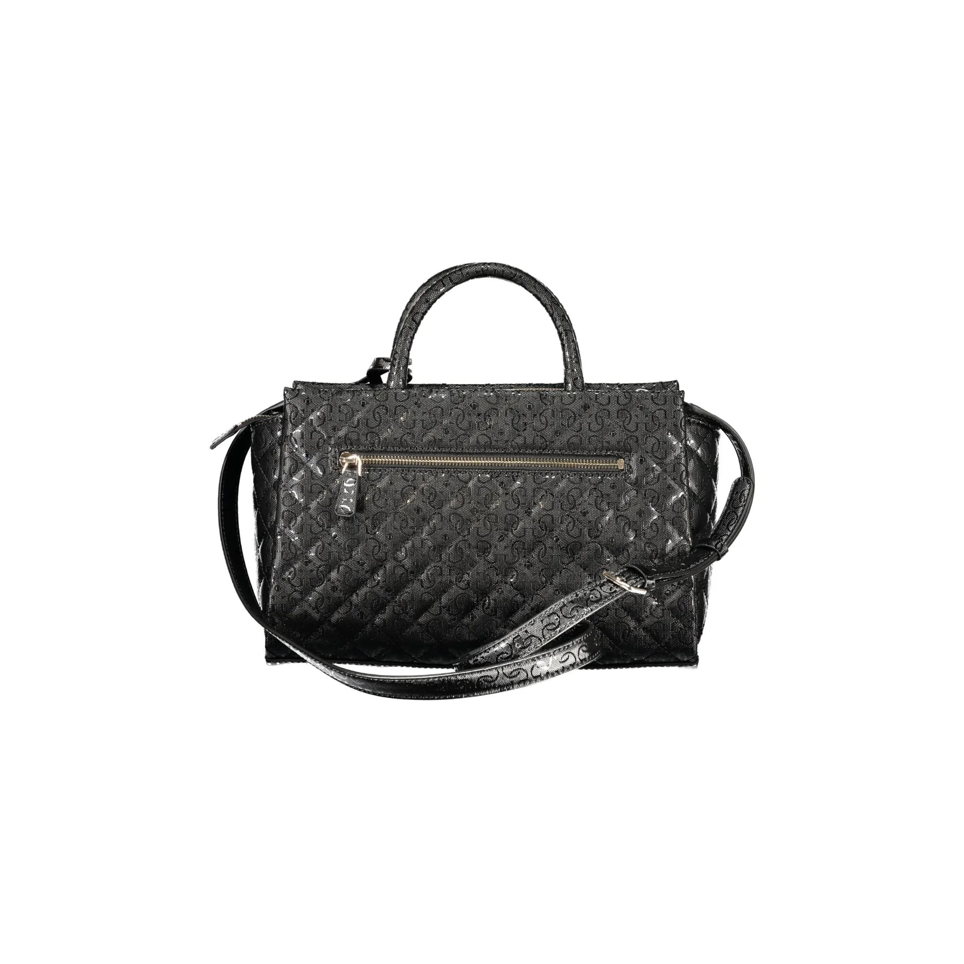 Guess Jeans Borsa a Tracolla Donna Nera Logo Borse nero - vista 2