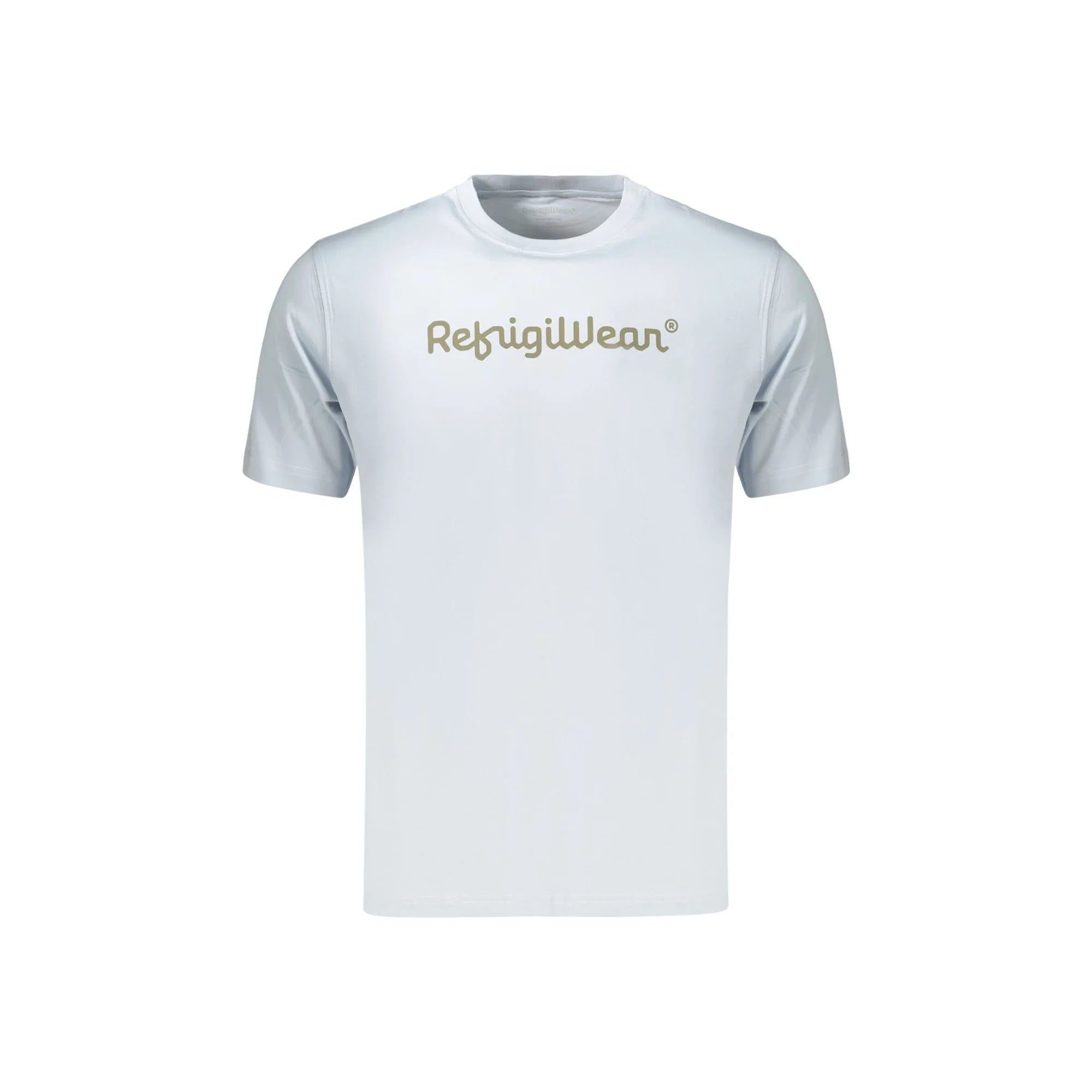 REFRIGIWEAR T-SHIRT MANICHE CORTE UOMO AZZURRO