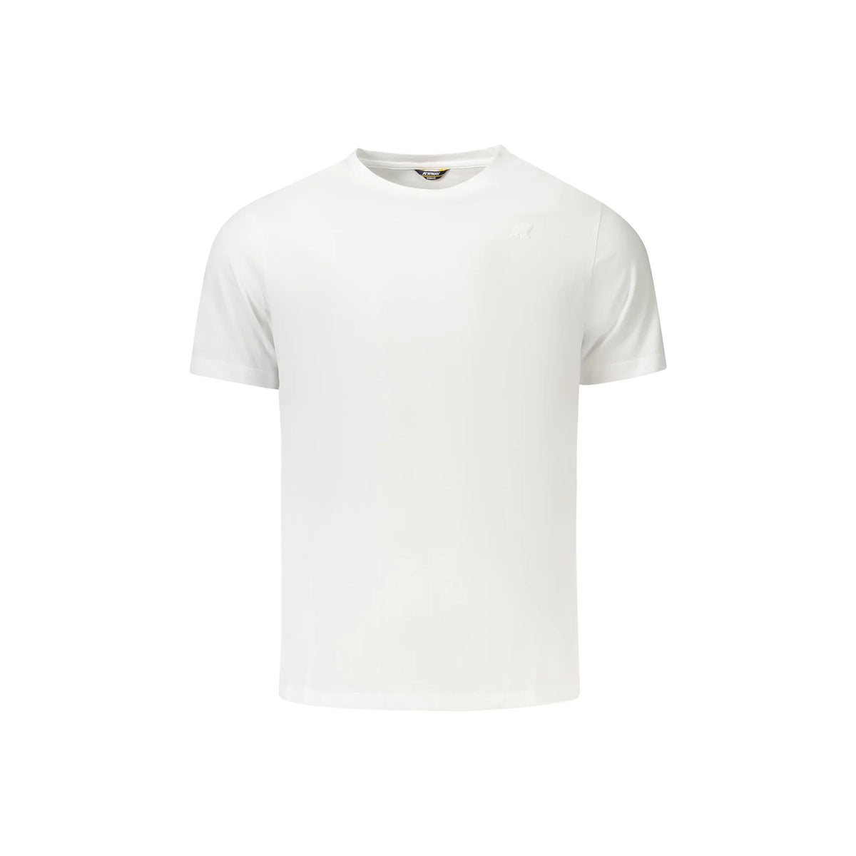 K-WAY T-SHIRT MANICHE CORTE UOMO BIANCO