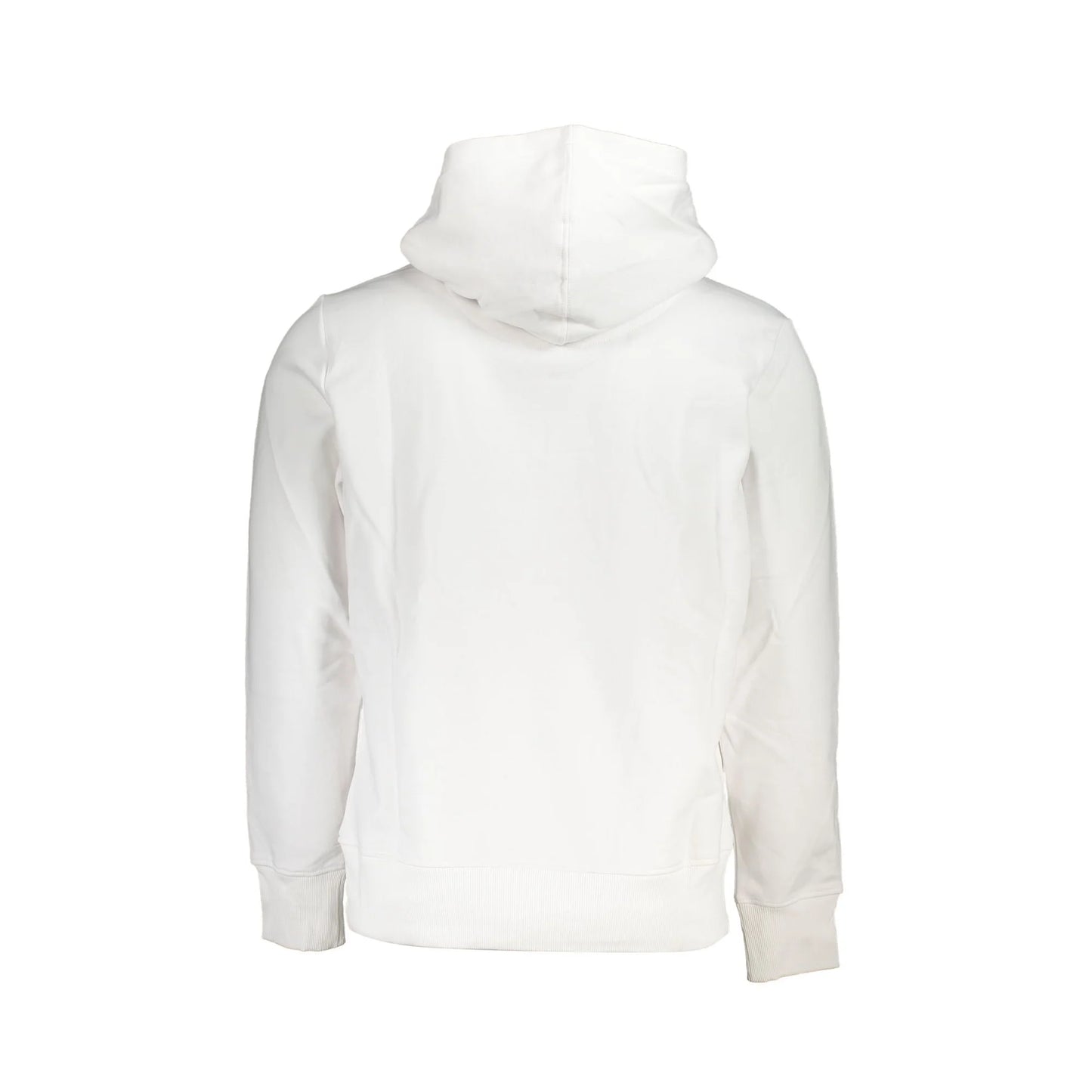 Calvin Klein Felpa Maniche Lunghe Uomo Bianca Stampa Logo Felpe bianco - vista 2