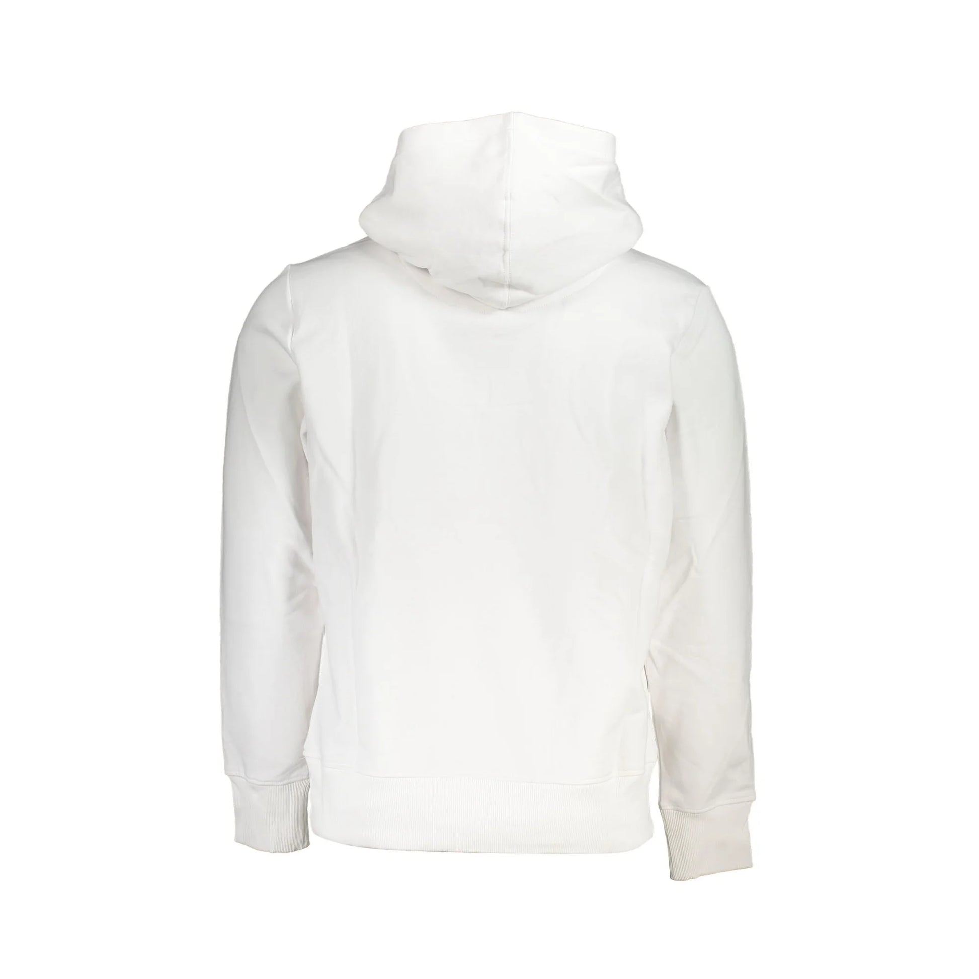 Calvin Klein Felpa Maniche Lunghe Uomo Bianca Stampa Logo Felpe bianco - vista 2