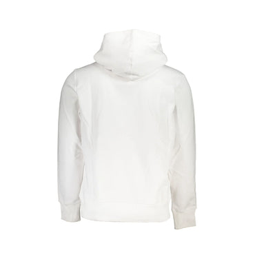 Calvin Klein Felpa Maniche Lunghe Uomo Bianca Stampa Logo Felpe bianco - vista 2