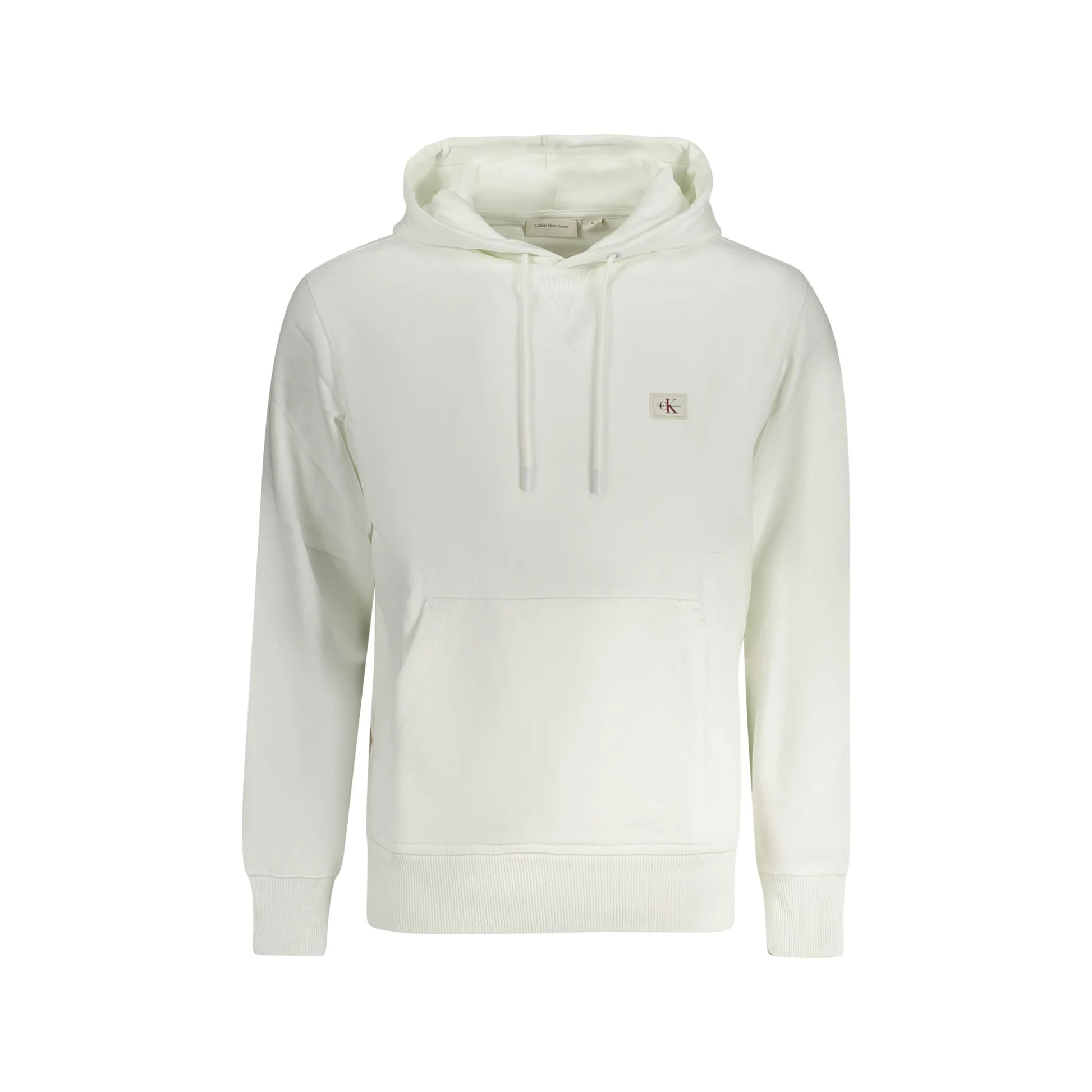 Calvin Klein Felpa Maniche Lunghe Uomo Bianca Logo Felpe Bianco - foto prodotto