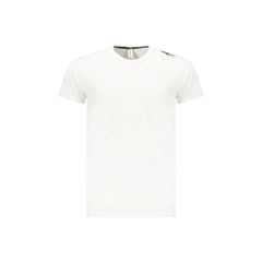 Accademia Militare T-Shirt Maniche Corte Uomo Bianca Stampa