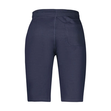 North Sails Pantaloni Tuta Corto Uomo Blu Logo - vista 2