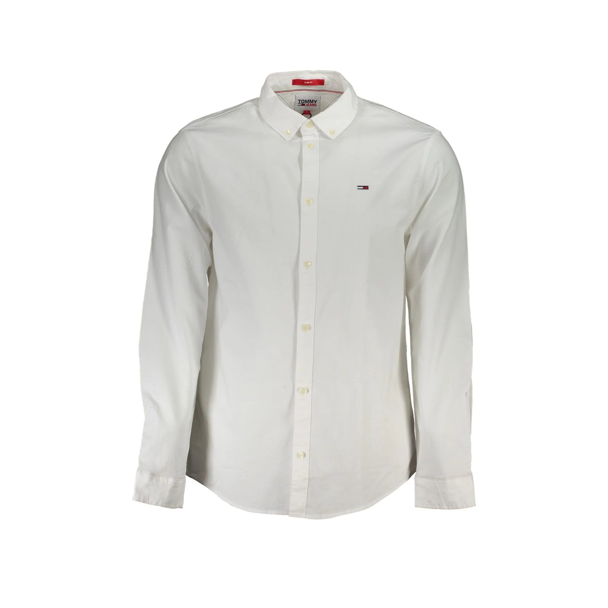 TOMMY HILFIGER CAMICIA MANICHE LUNGHE UOMO BIANCO