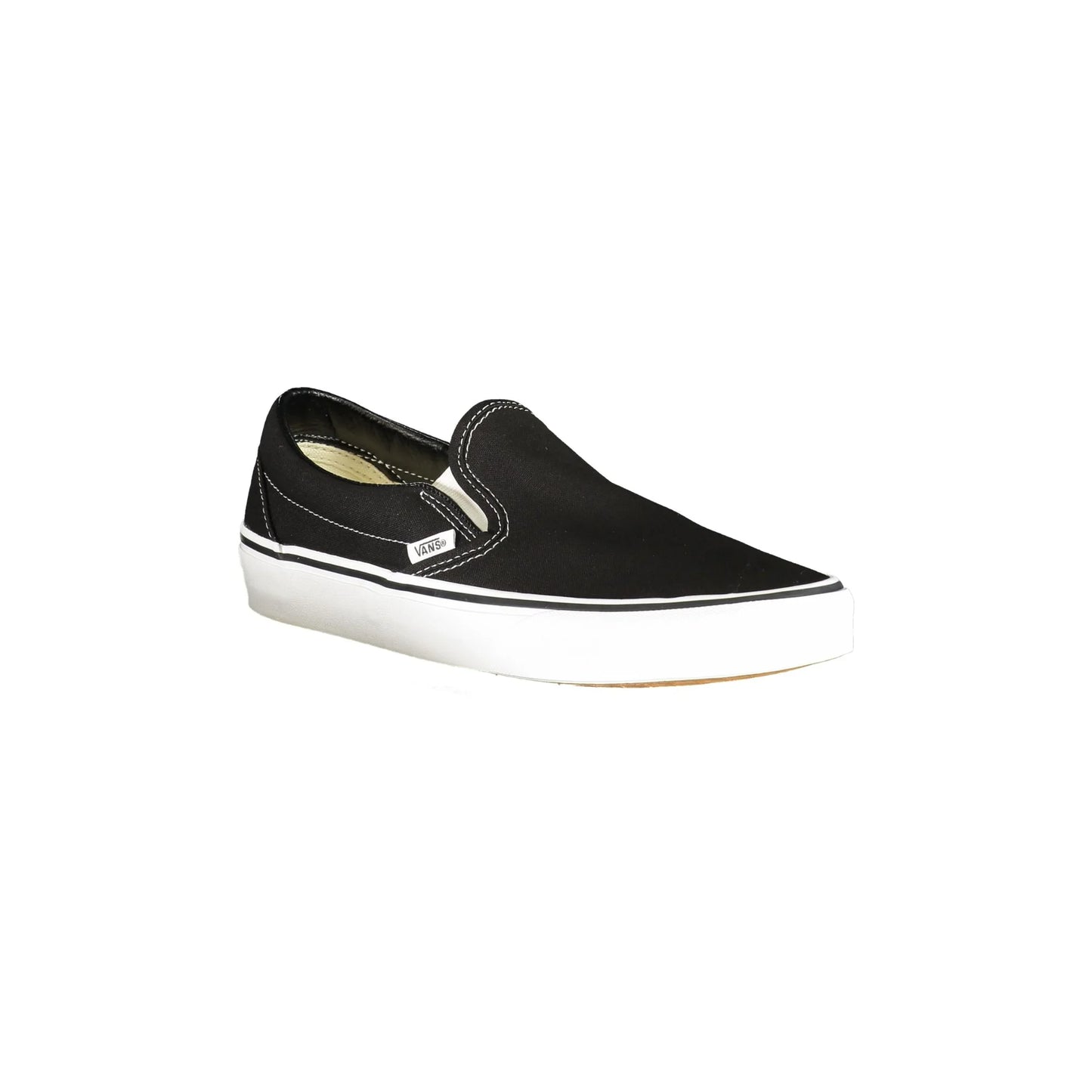 VANS Scarpe Sneakers Donna Nere Slip-On con Dettagli a Contrasto nero - vista 2
