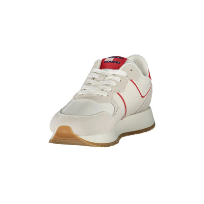 TOMMY HILFIGER Scarpe Sneakers Donna Rosse con Dettagli a Contrasto rosso - vista 3