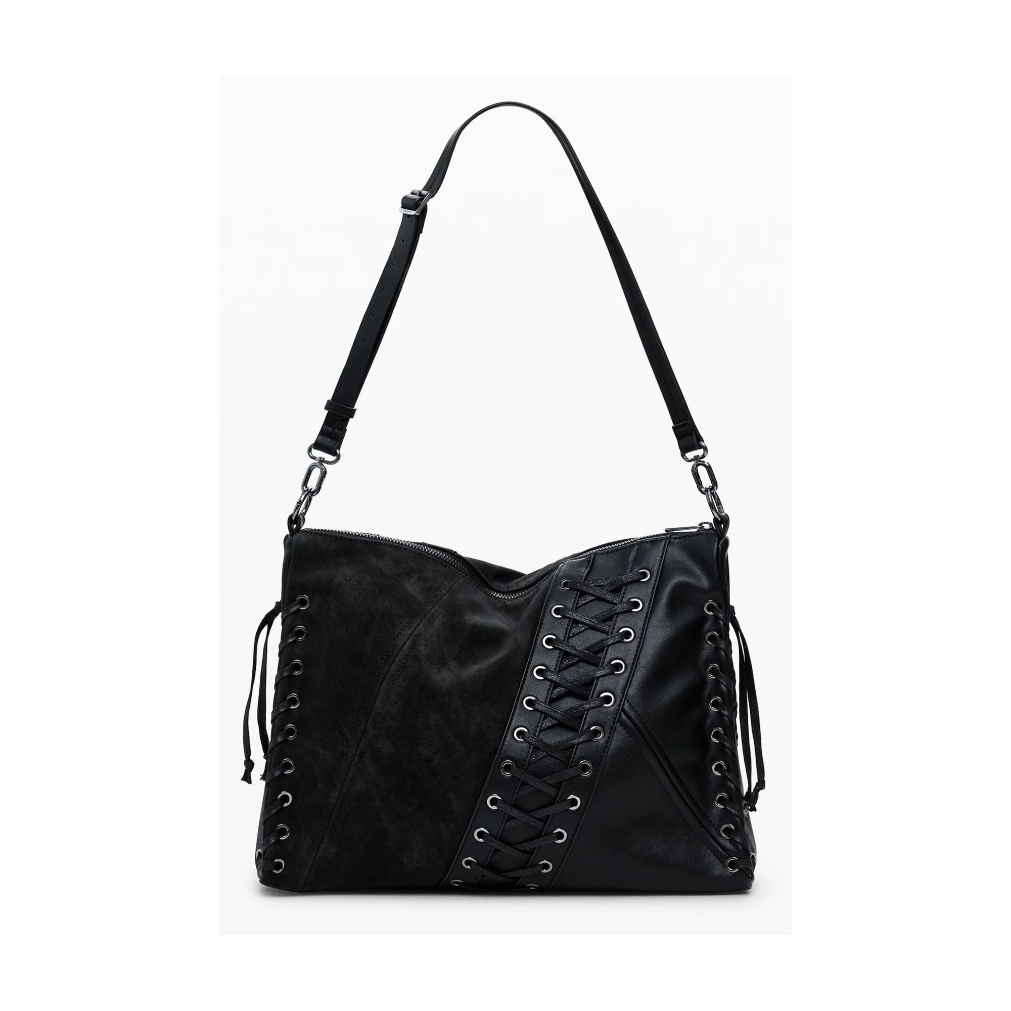 DESIGUAL BORSA DONNA NERO