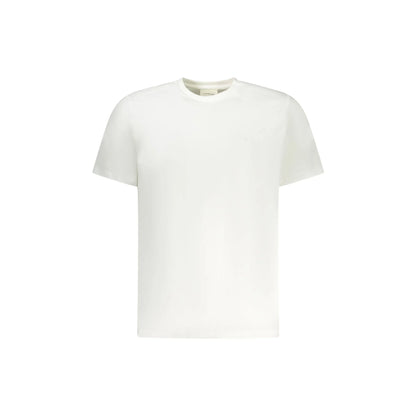 Calvin Klein T-Shirt Uomo Bianca Girocollo Cotone Logo Ricamato Bianco - foto prodotto