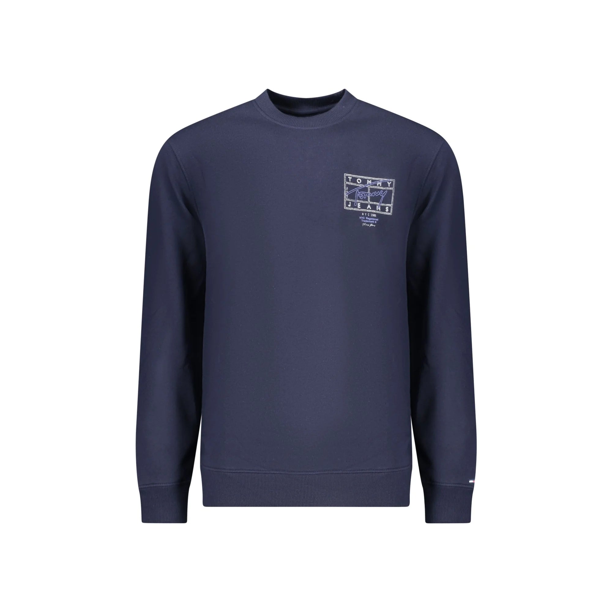 TOMMY HILFIGER FELPA SENZA ZIP UOMO BLU