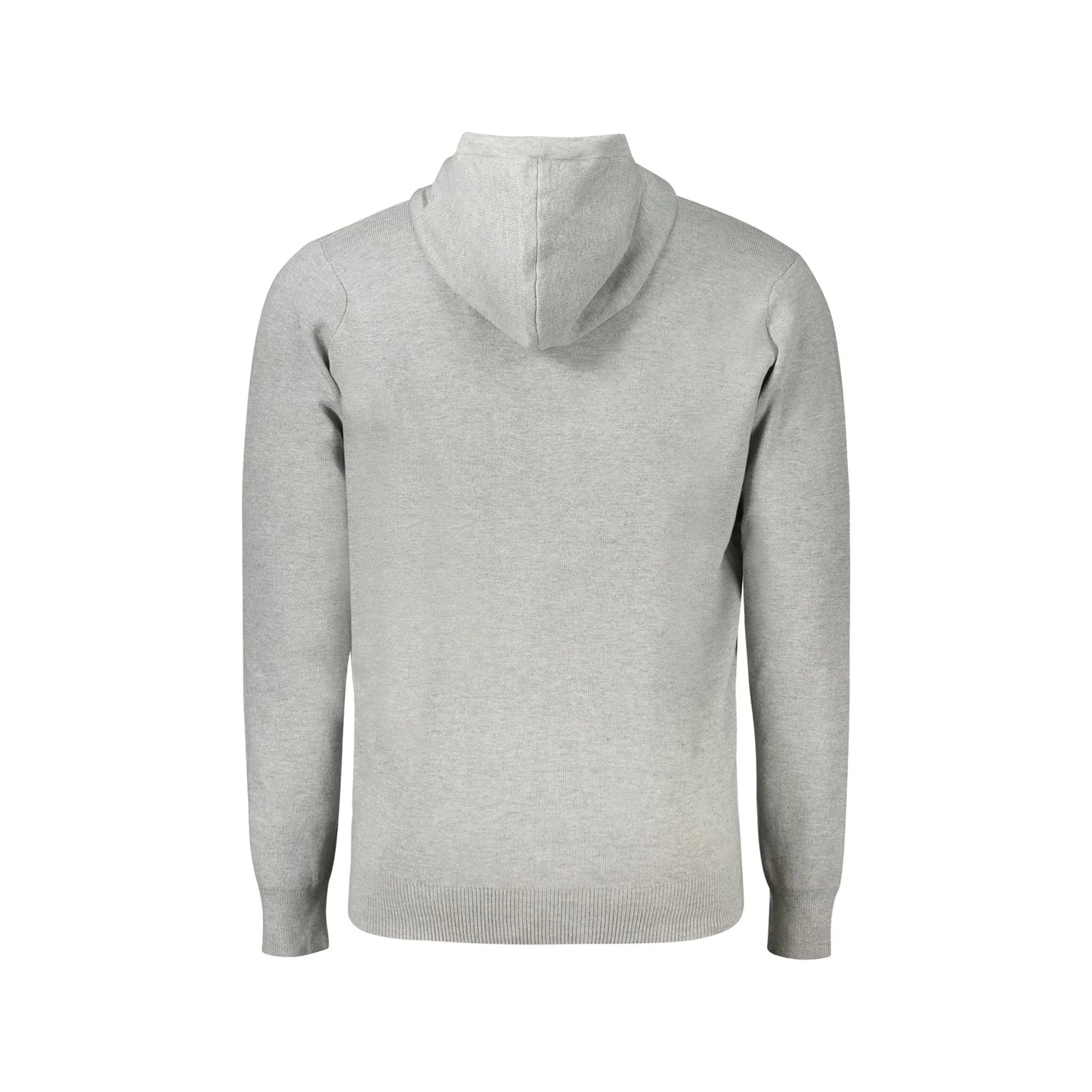 Norway 1963 Cardigan Uomo Grigio con Cappuccio e Zip Maglie - vista 2