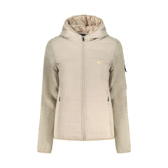 Norway 1963 Chaqueta de Manga Larga para Mujer Beige Logo