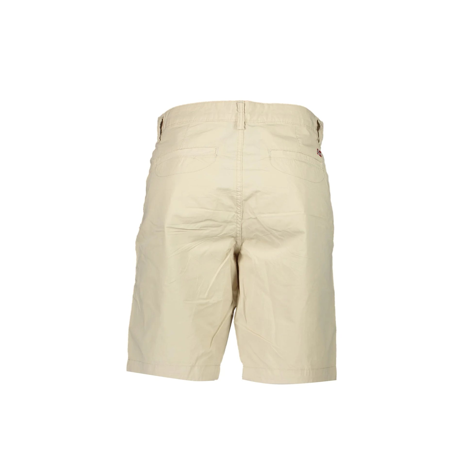 Napapijri Short Bermuda Uomo beige Ricamo Pantaloni - vista 2