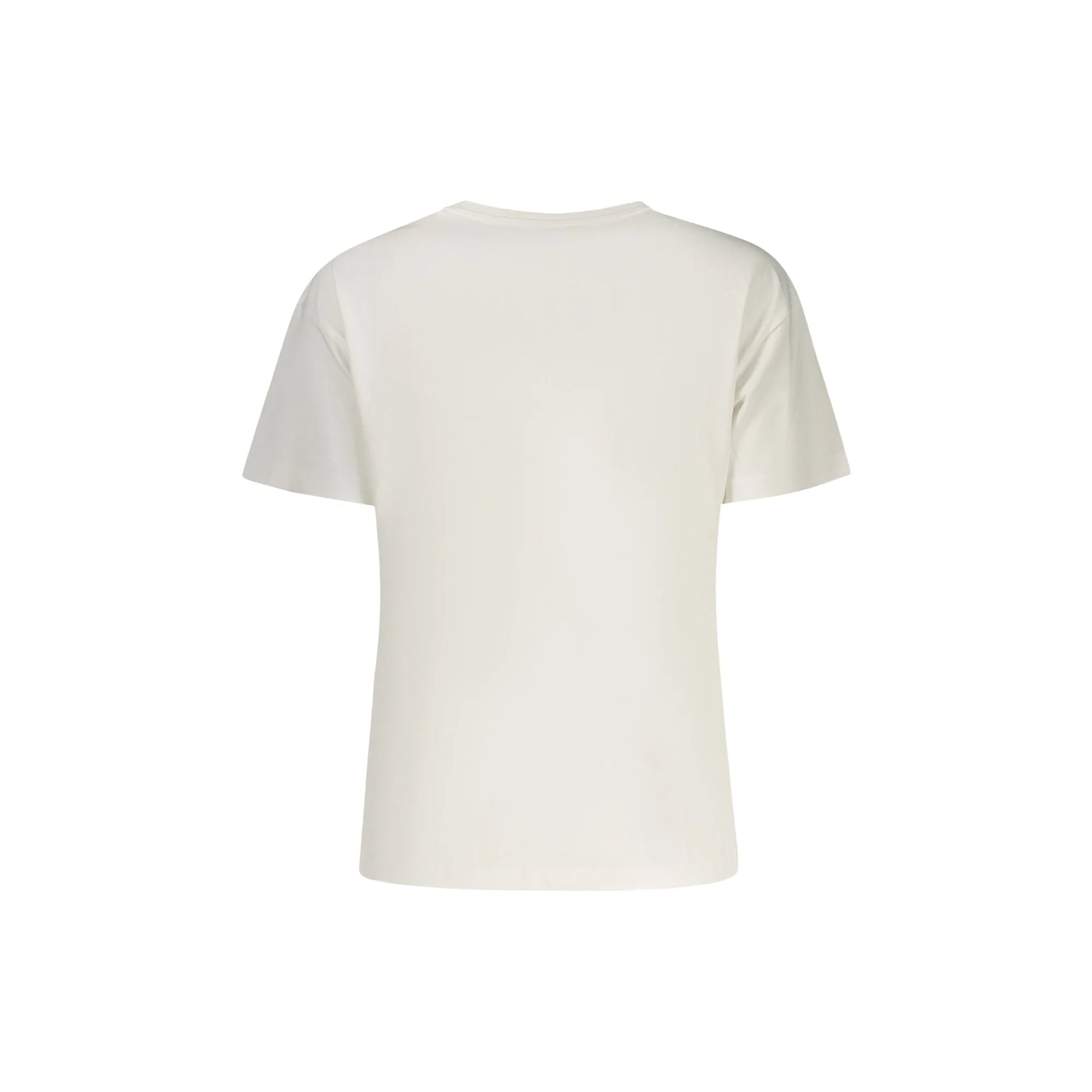 Pepe Jeans T-Shirt Maniche Corte Donna Bianca Stampa Logo bianco - vista 2