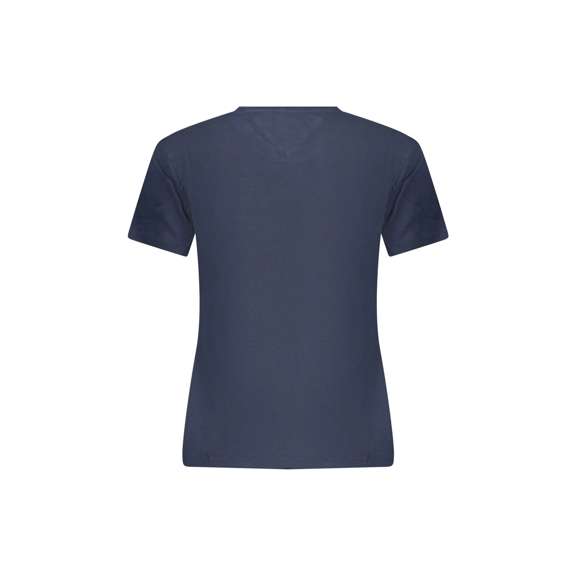 TOMMY HILFIGER T-SHIRT MANICHE CORTE DONNA BLU