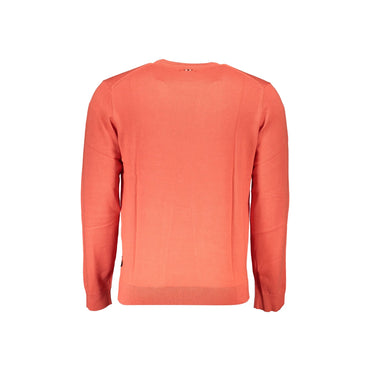 Napapijri Maglia Uomo Rossa Ricamo Maglie rosso - vista 2