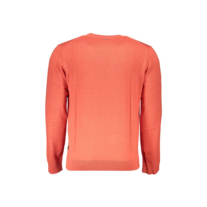 Napapijri Maglia Uomo Rossa Ricamo Maglie rosso - vista 2