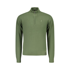U.S. Grand Jersey Hombre Verde Cremallera Media Bordado