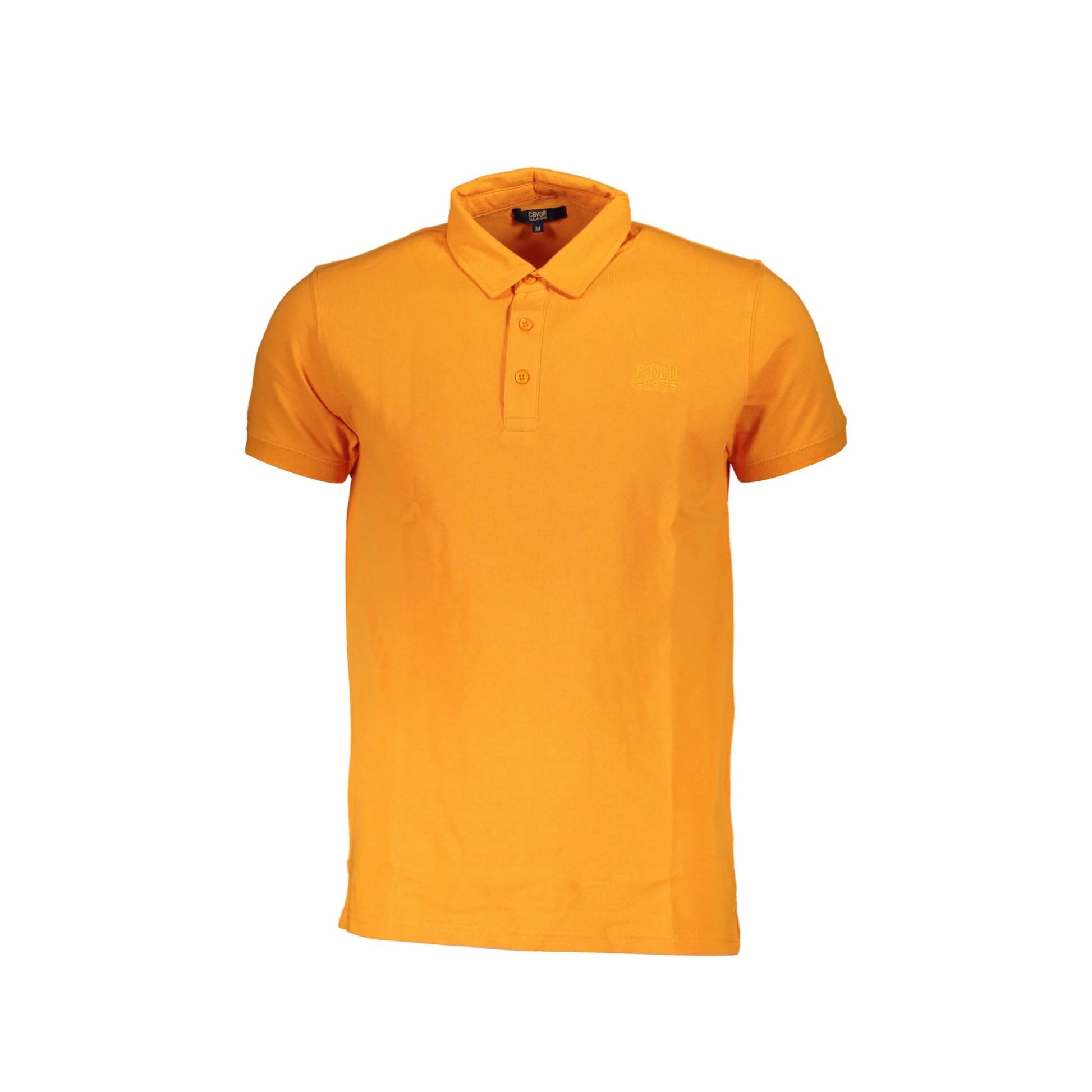 Cavalli Class Polo Maniche Corte Uomo Arancione Ricamo - foto prodotto